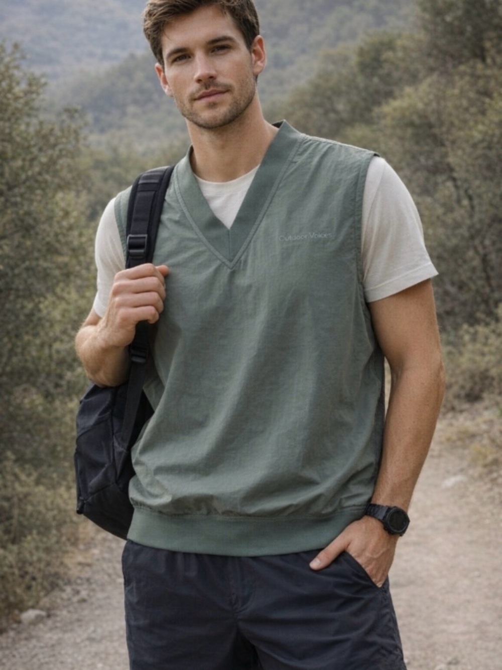 Outdoor Voices RecNylon Pullover Vest